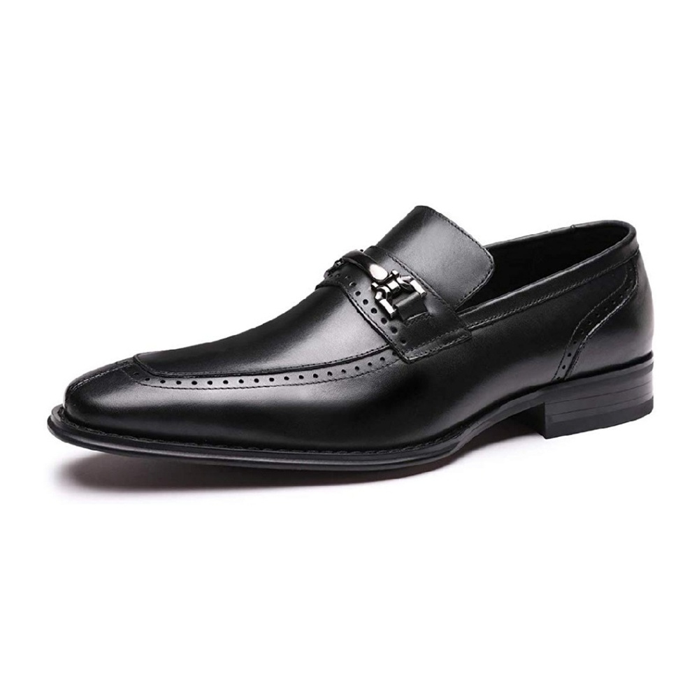Men‘s Genuine Leather Oxford Business Dress Shoes